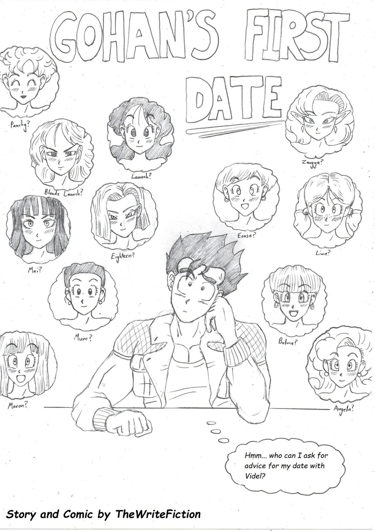 TheWriteFiction Gohans First Date (Dragon Ball Z)