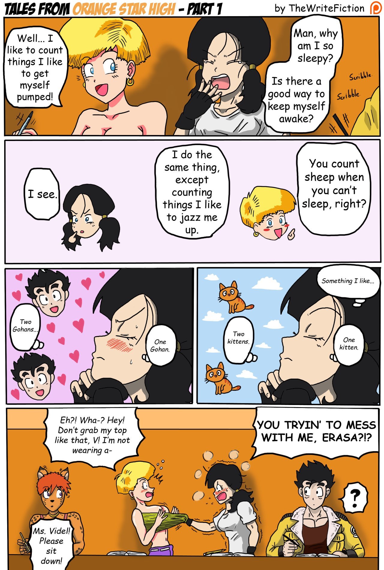 TheWriteFiction Gohans First Date (Dragon Ball Z) image number 1