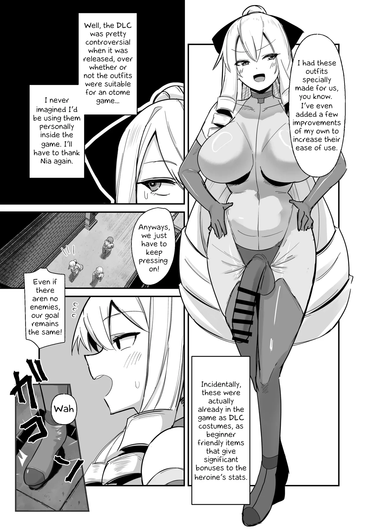 I was reincarnated as a villainess in an otome Game who was a futanari in her backstory ~Ch. 3~  Otome Game no Akuyaku Reijou ni Tensei Shitara Ura Settei de Futanari deshita ~Ch. 3~ image number 5