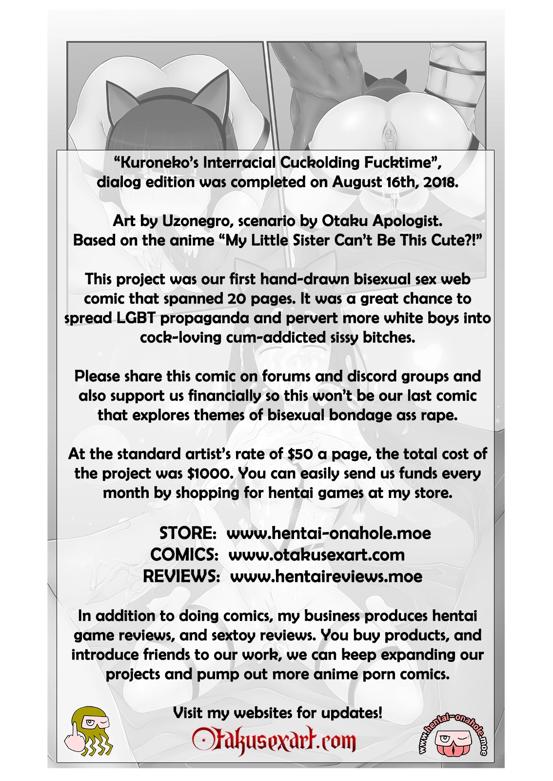 Kuronekos interracial cuckolding fucktime image number 21