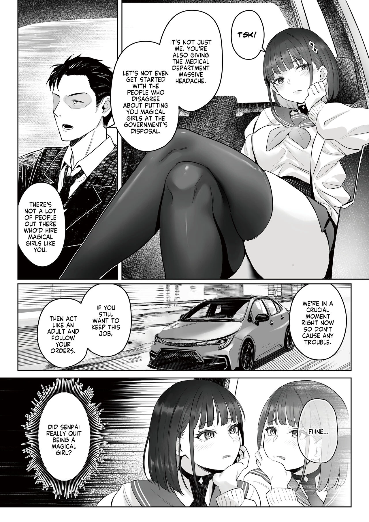 The Former Magical Girl Blues Work  Moto Mahou Shoujo no Shigoto Hanashi Ao image number 11