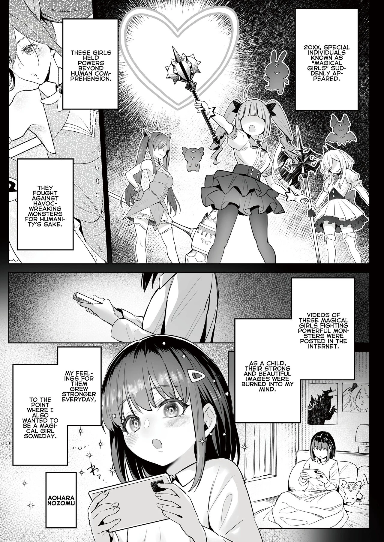 The Former Magical Girl Blues Work  Moto Mahou Shoujo no Shigoto Hanashi Ao image number 2