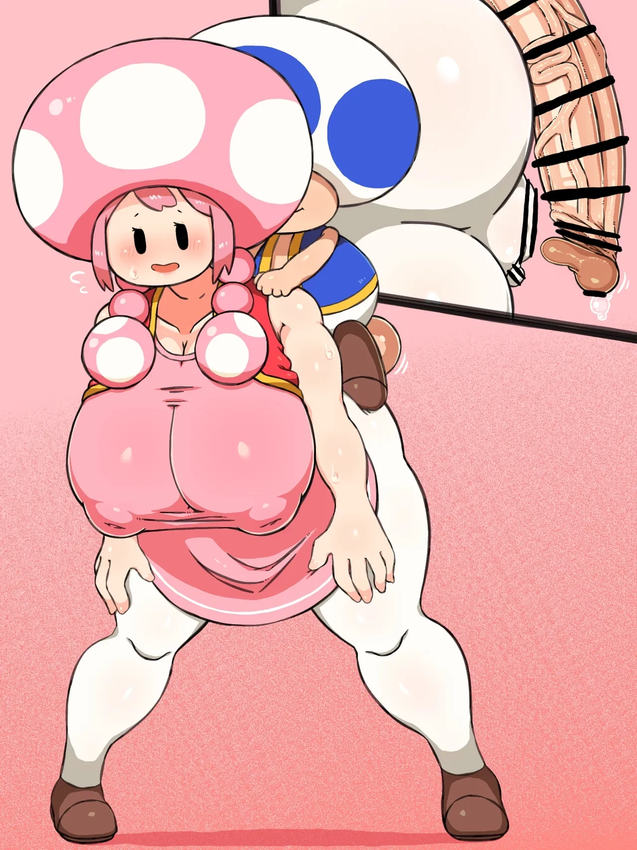 Bucket Berry Bangs Toadette