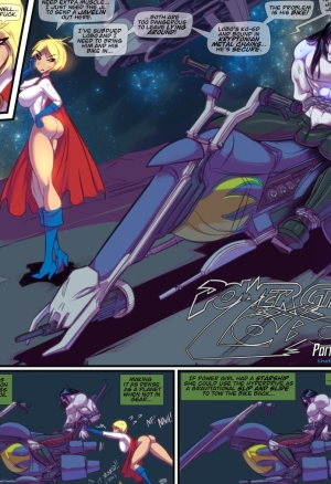 PowerGirl XXX Lobo