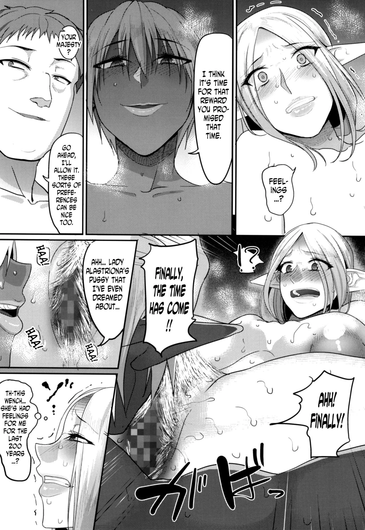 Force Married With A Haughty Elf! 3  Takabisha Elf Kyousei Konin!! 3 image number 13
