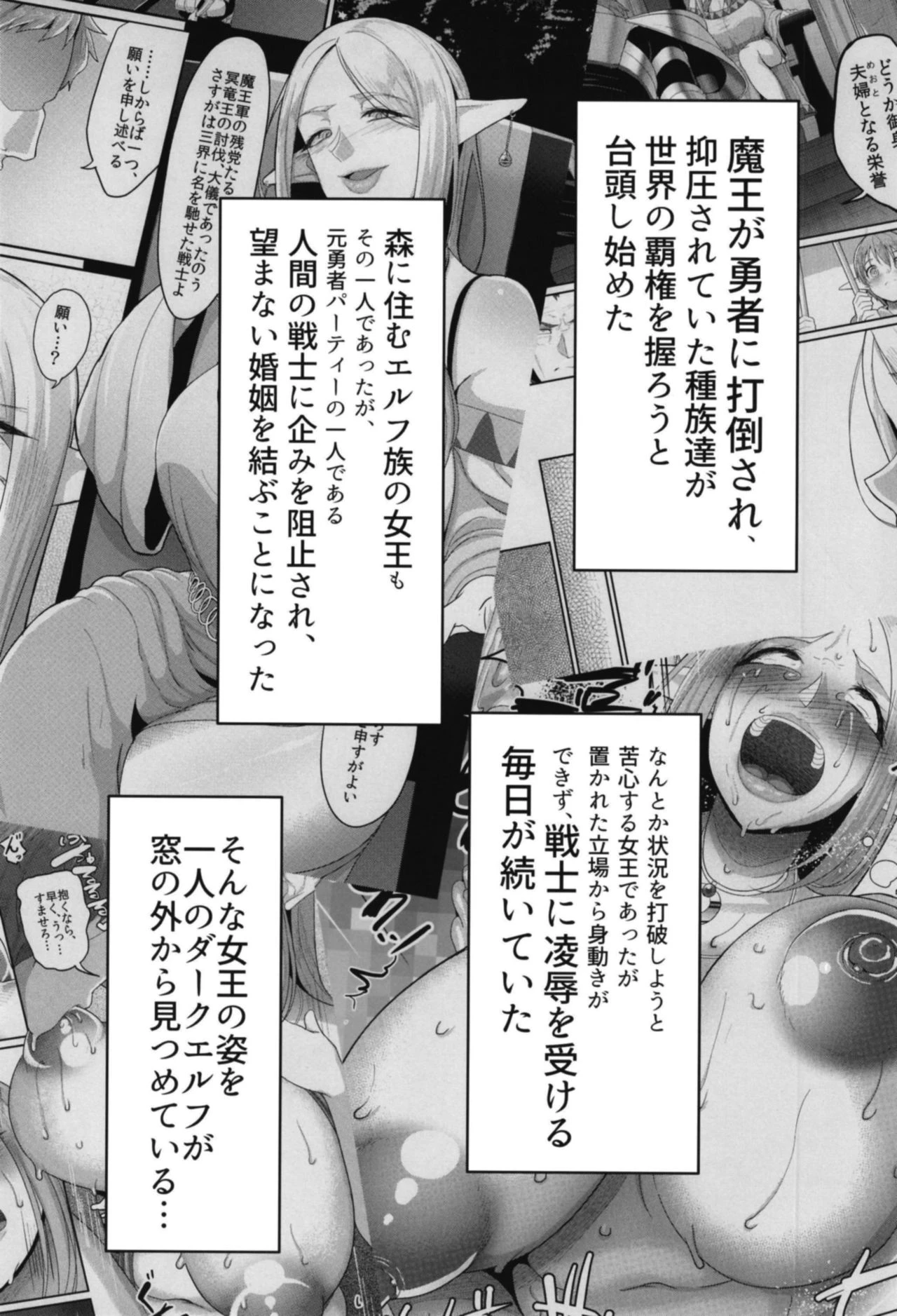 Force Married With A Haughty Elf! 3  Takabisha Elf Kyousei Konin!! 3 image number 2