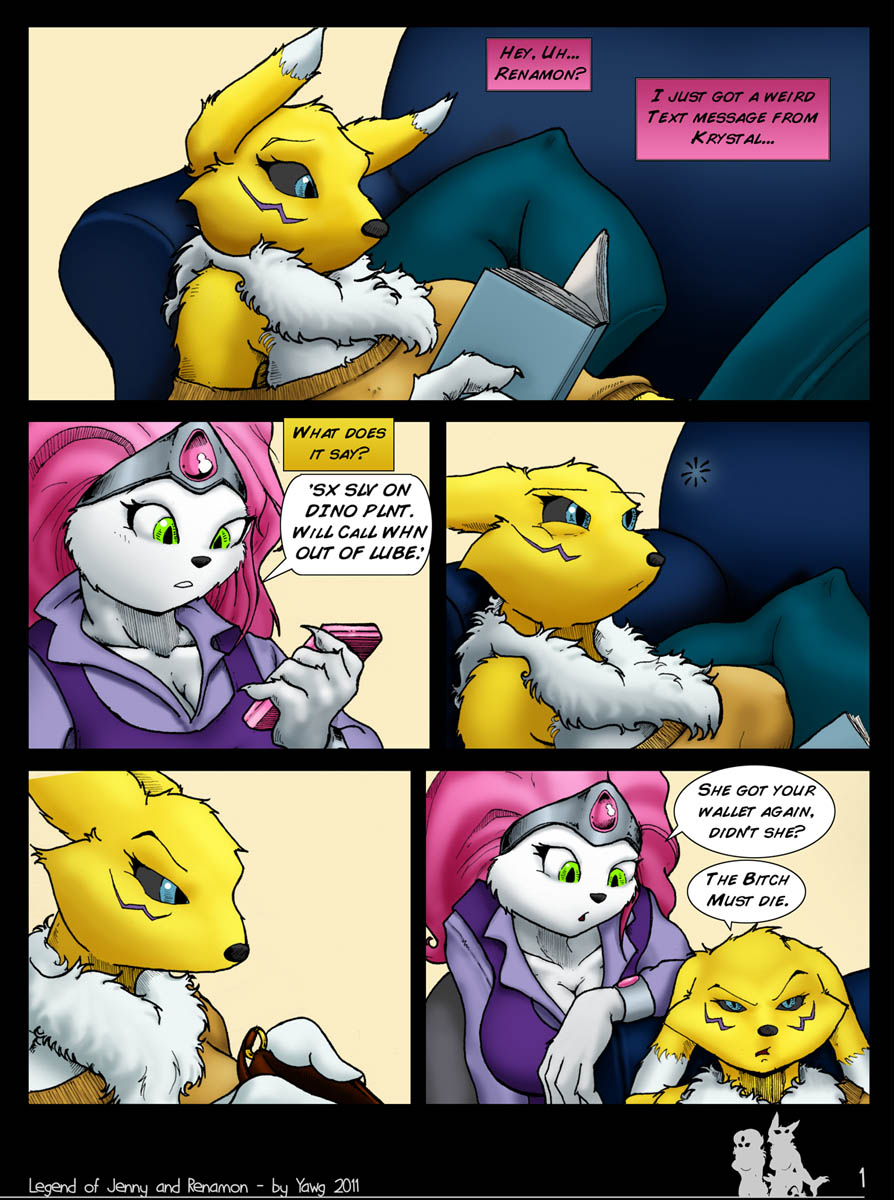 The Legend of Jenny and Renamon image number 1
