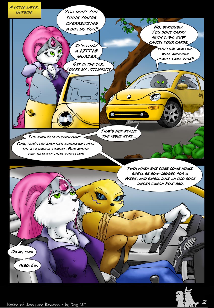 The Legend of Jenny and Renamon image number 2