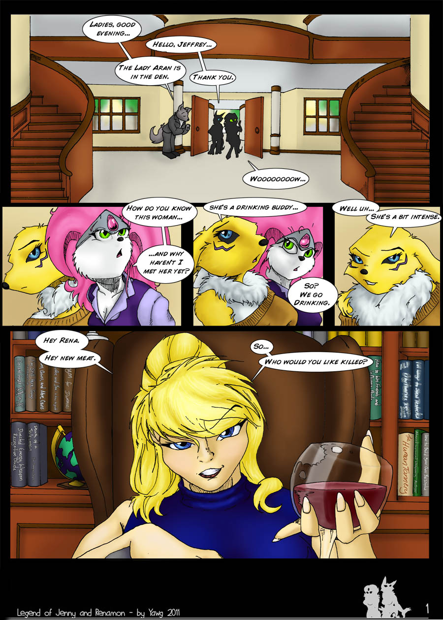 The Legend of Jenny and Renamon image number 4