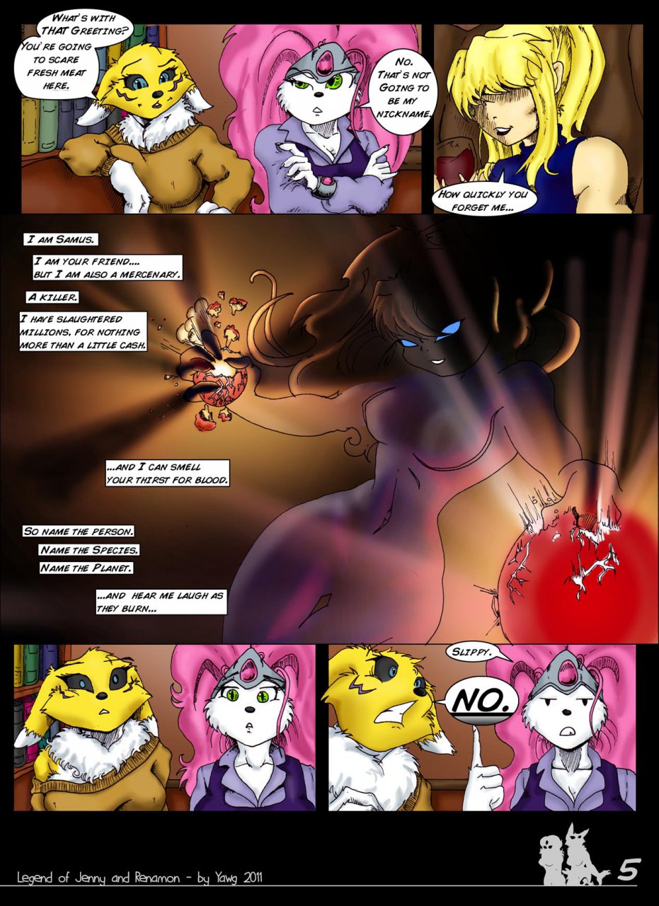 The Legend of Jenny and Renamon image number 5
