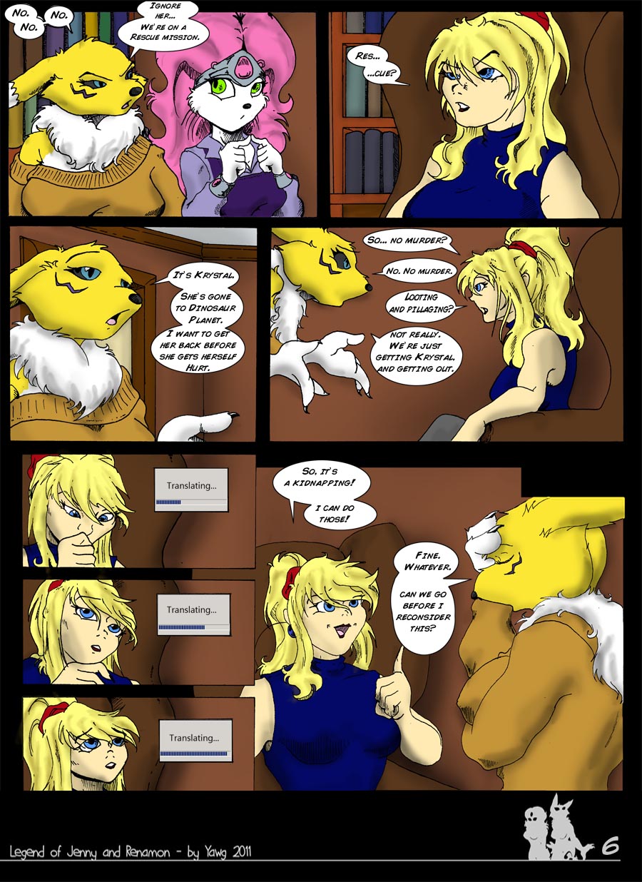 The Legend of Jenny and Renamon image number 6