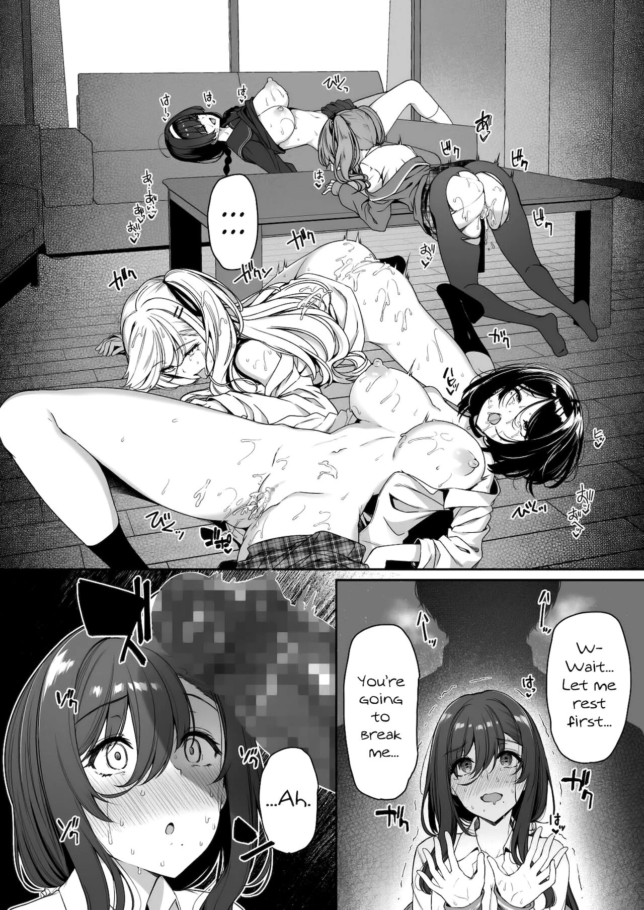 InCha Couple ga You Gal-tachi to SEX Training Suru Hanashi 3 image number 41