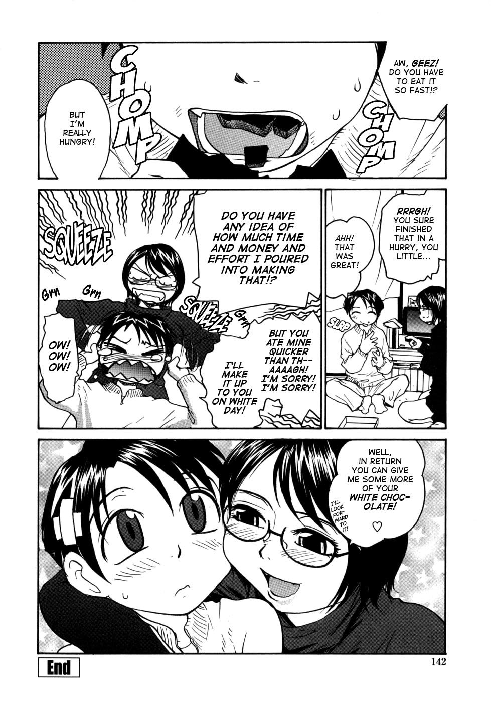 Sister, glasses and sperm image number 139