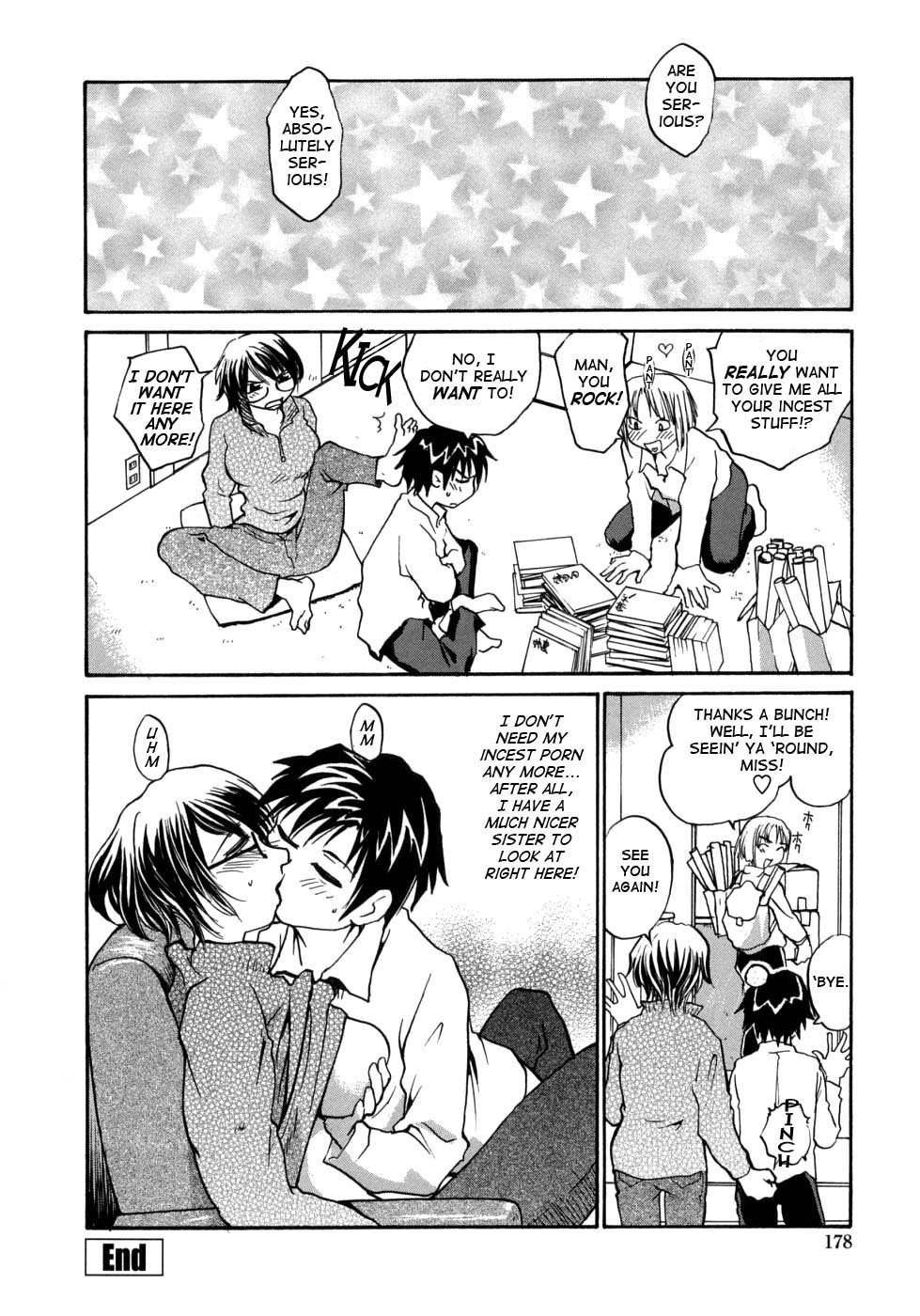 Sister, glasses and sperm image number 175