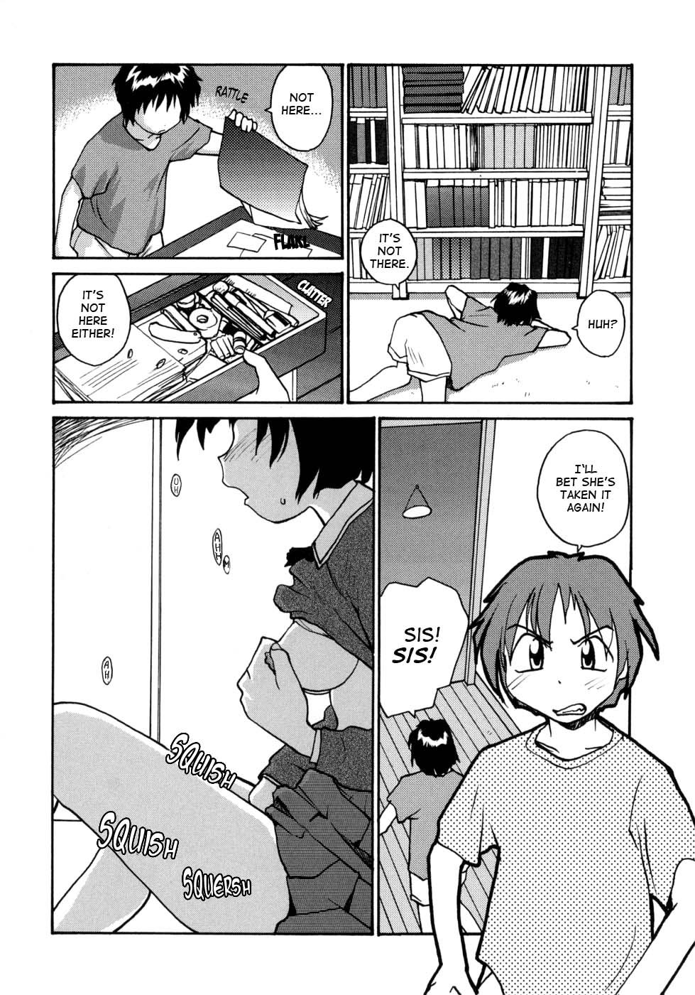 Sister, glasses and sperm image number 21