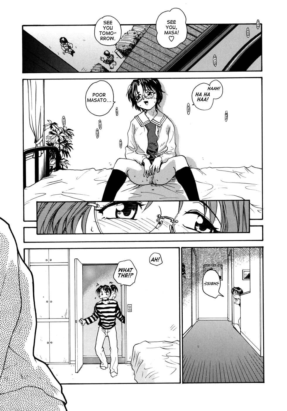 Sister, glasses and sperm image number 40