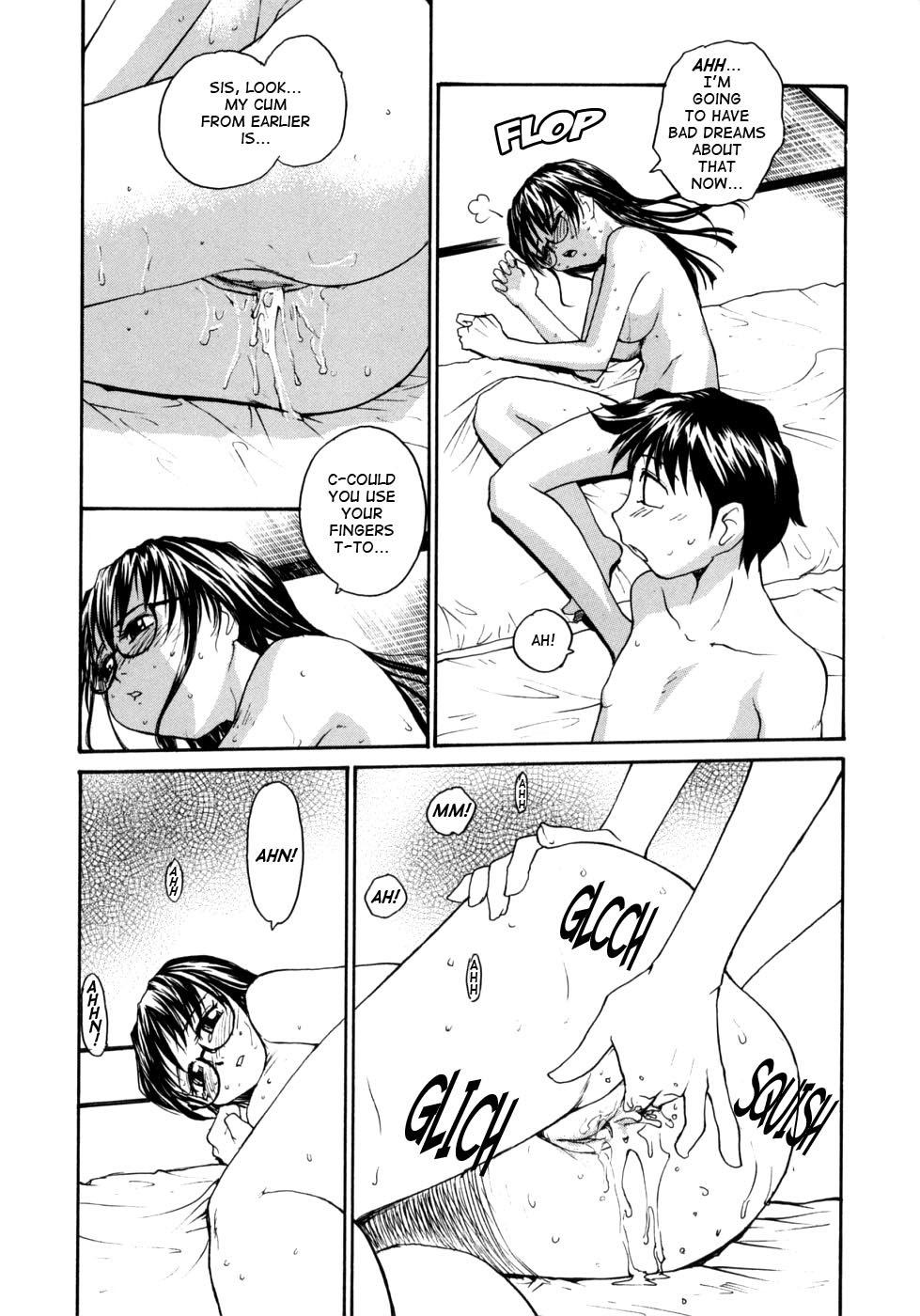 Sister, glasses and sperm image number 91