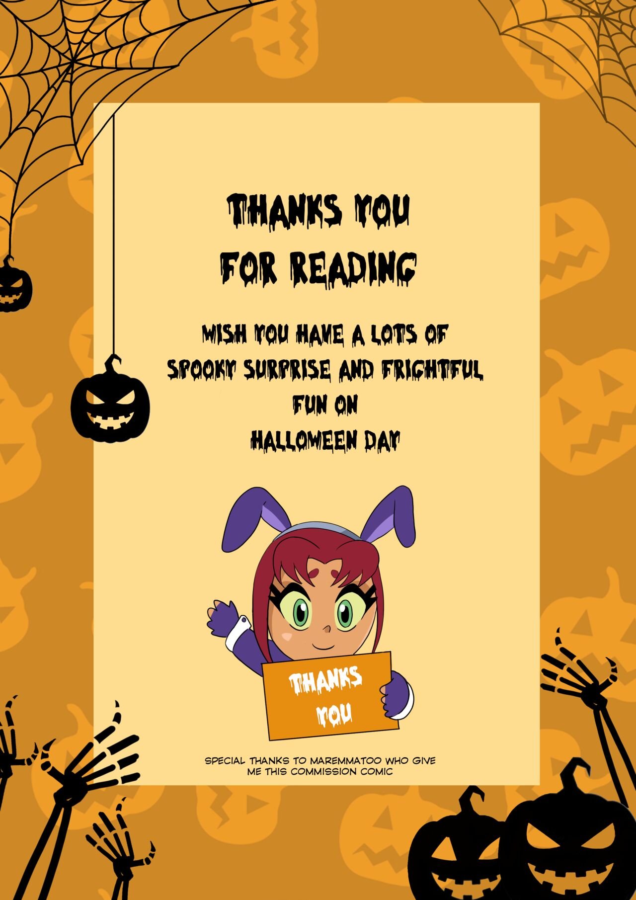 Vn Simp - Teen Titans Halloween porn comic image number 20
