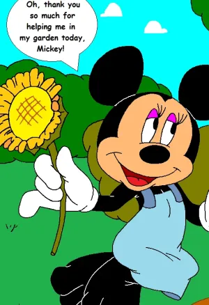 Mickey and Minnie - Ripped Pants