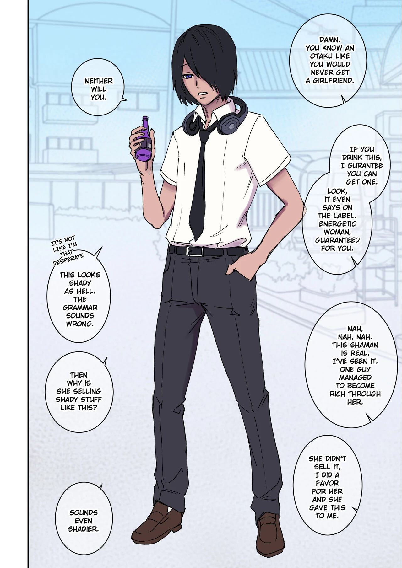 My Shy  Friend Turned Into a Gal Girl and Wants Me to Fuck Her image number 2