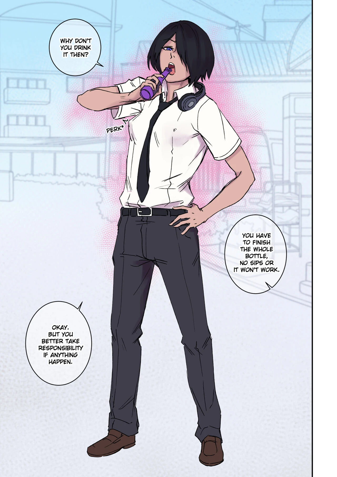 My Shy  Friend Turned Into a Gal Girl and Wants Me to Fuck Her image number 3