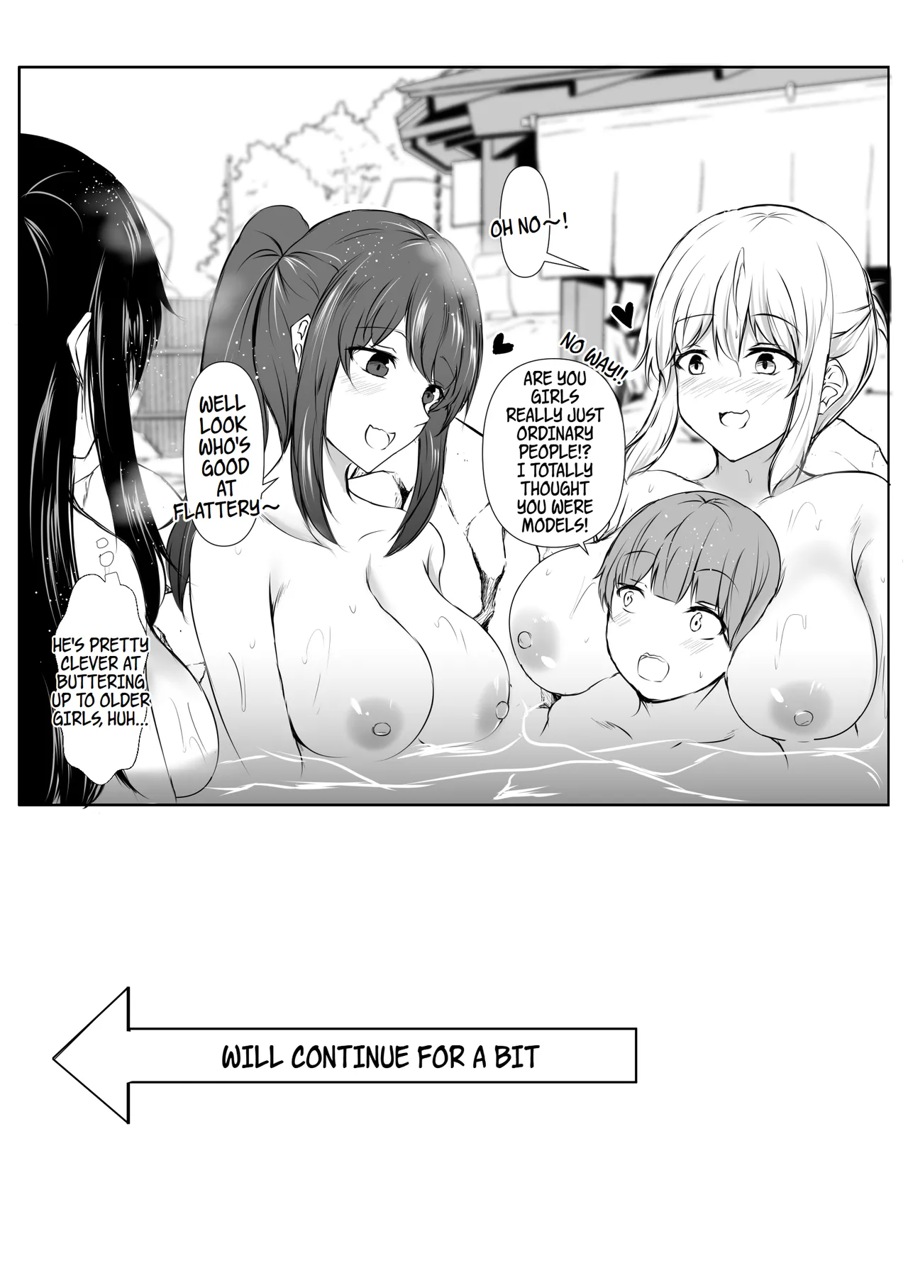 What Happened When I Went to an Onsen WIth My Big Sister, Whos a Bit of a Pushover in the Heat of the Moment... image number 50