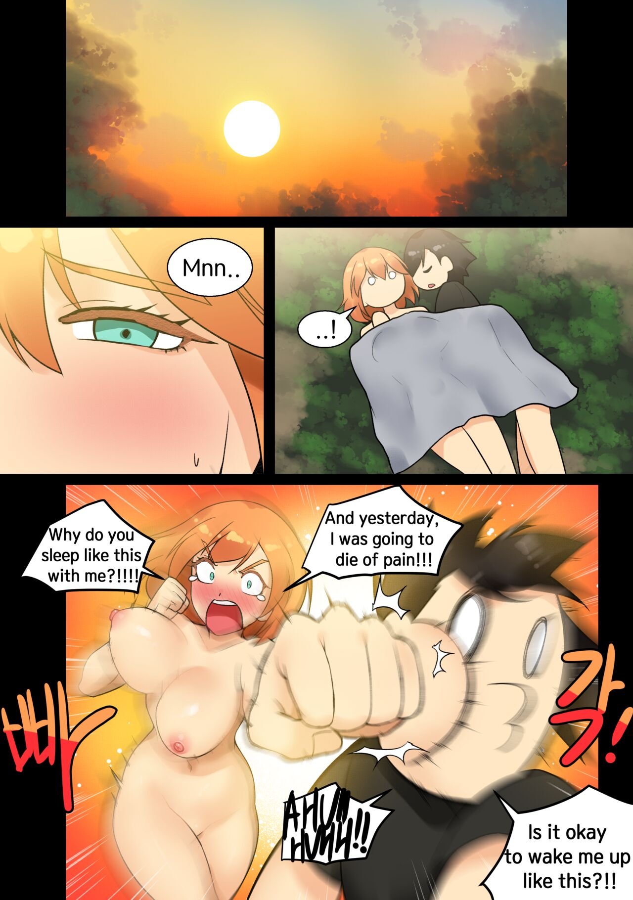 HSD - Ash x Misty (Trip with Pikachu 1- 5) porn comic image number 14