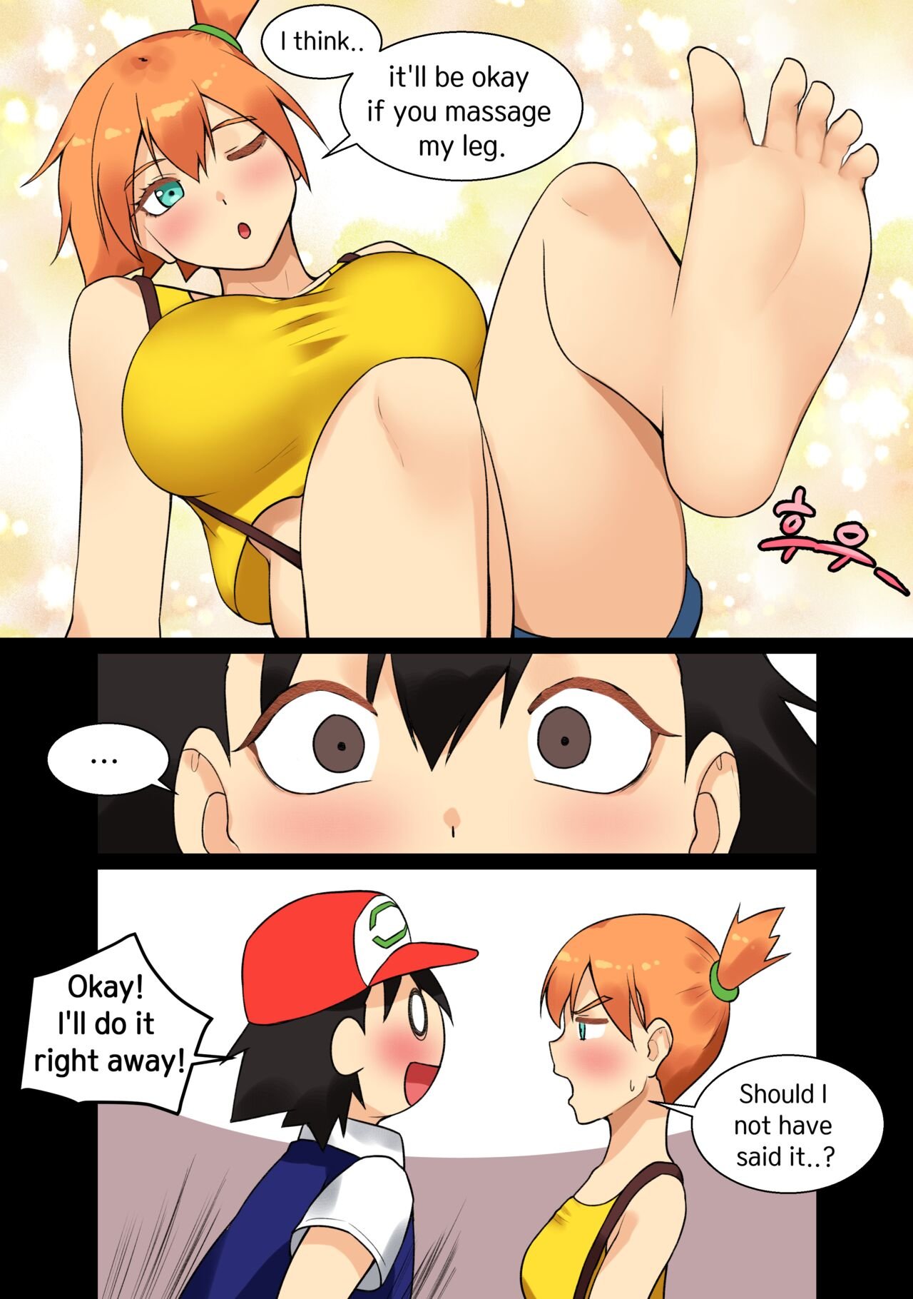 HSD - Ash x Misty (Trip with Pikachu 1- 5) porn comic image number 18