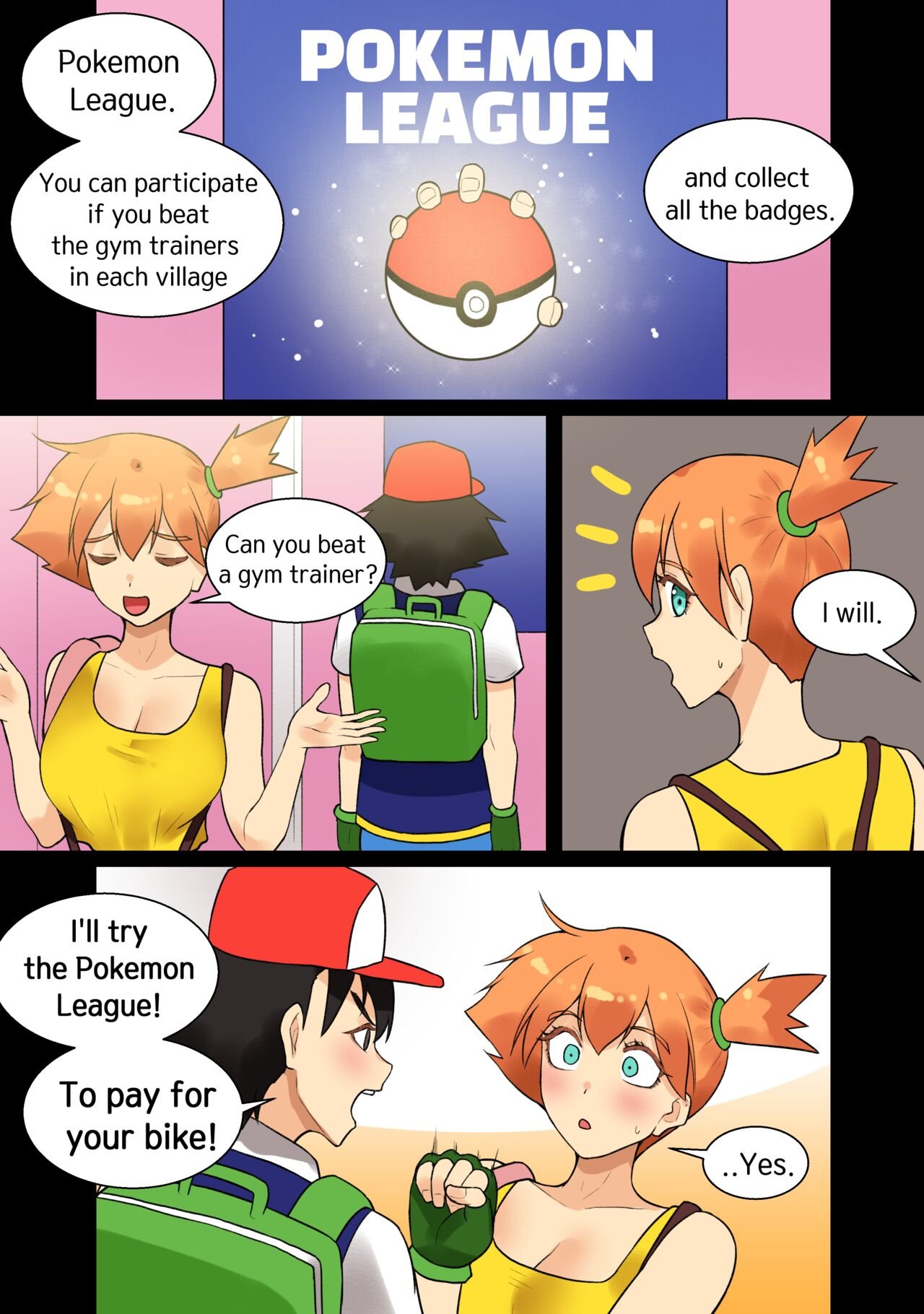 HSD - Ash x Misty (Trip with Pikachu 1- 5) porn comic image number 32