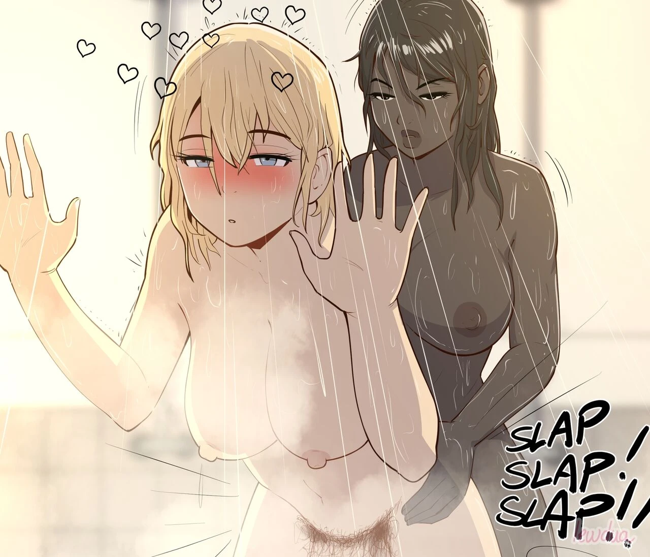 [Hairy] Locker room - Nessie and Valerie image number 34