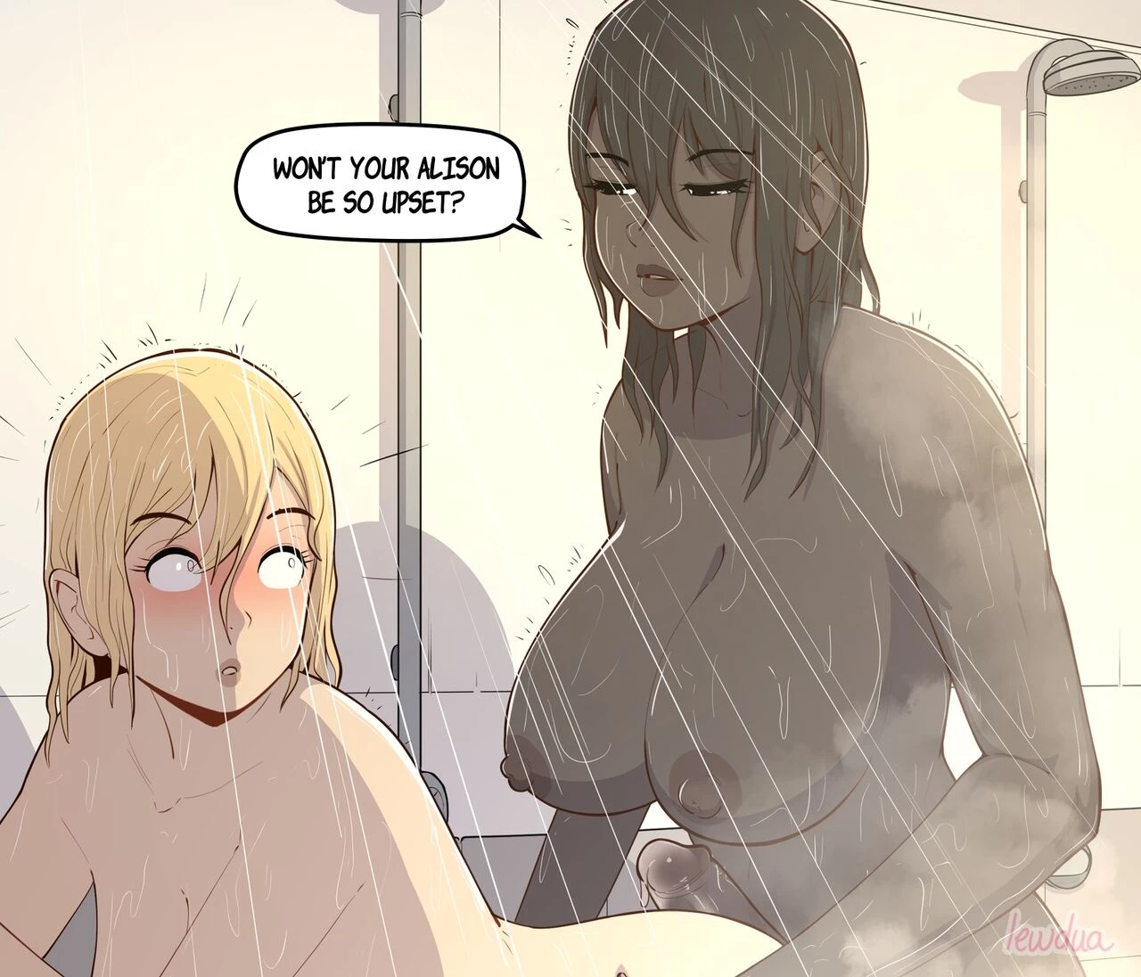 [Hairy] Locker room - Nessie and Valerie image number 46