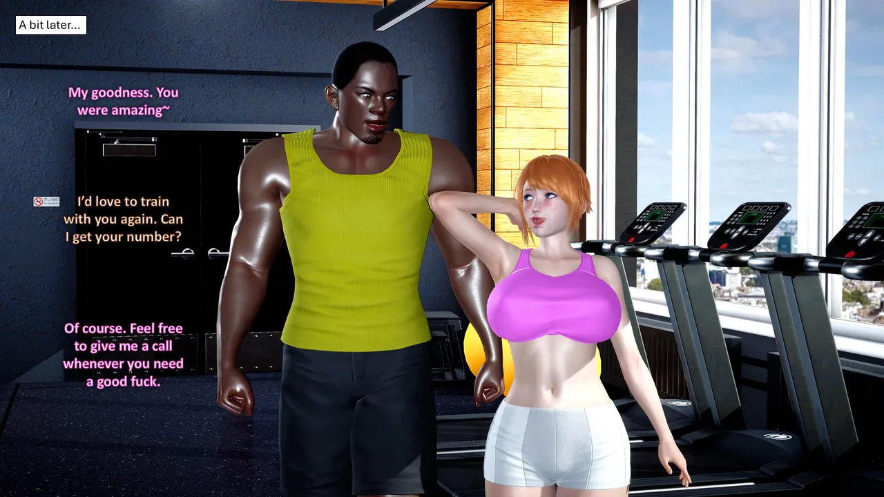 HOTWIFE MATCH AT THE GYM image number 47