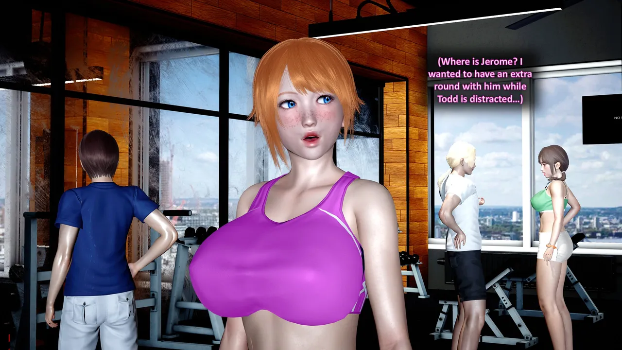 HOTWIFE MATCH AT THE GYM image number 58