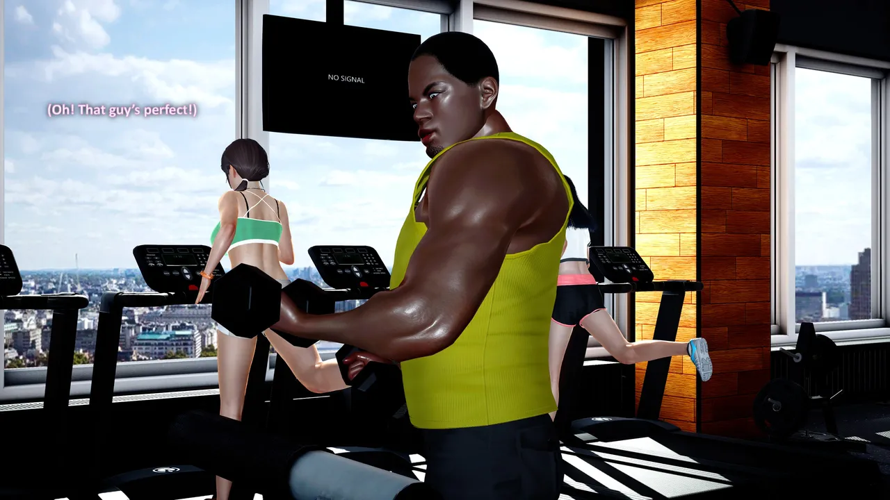 HOTWIFE MATCH AT THE GYM image number 7