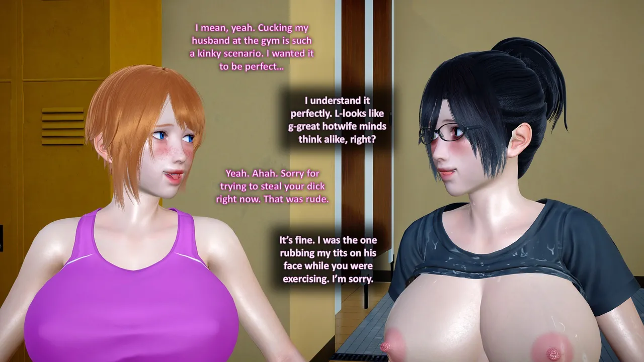 HOTWIFE MATCH AT THE GYM image number 79