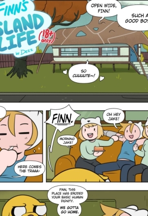 Dezz - Finns Island Life porn comic