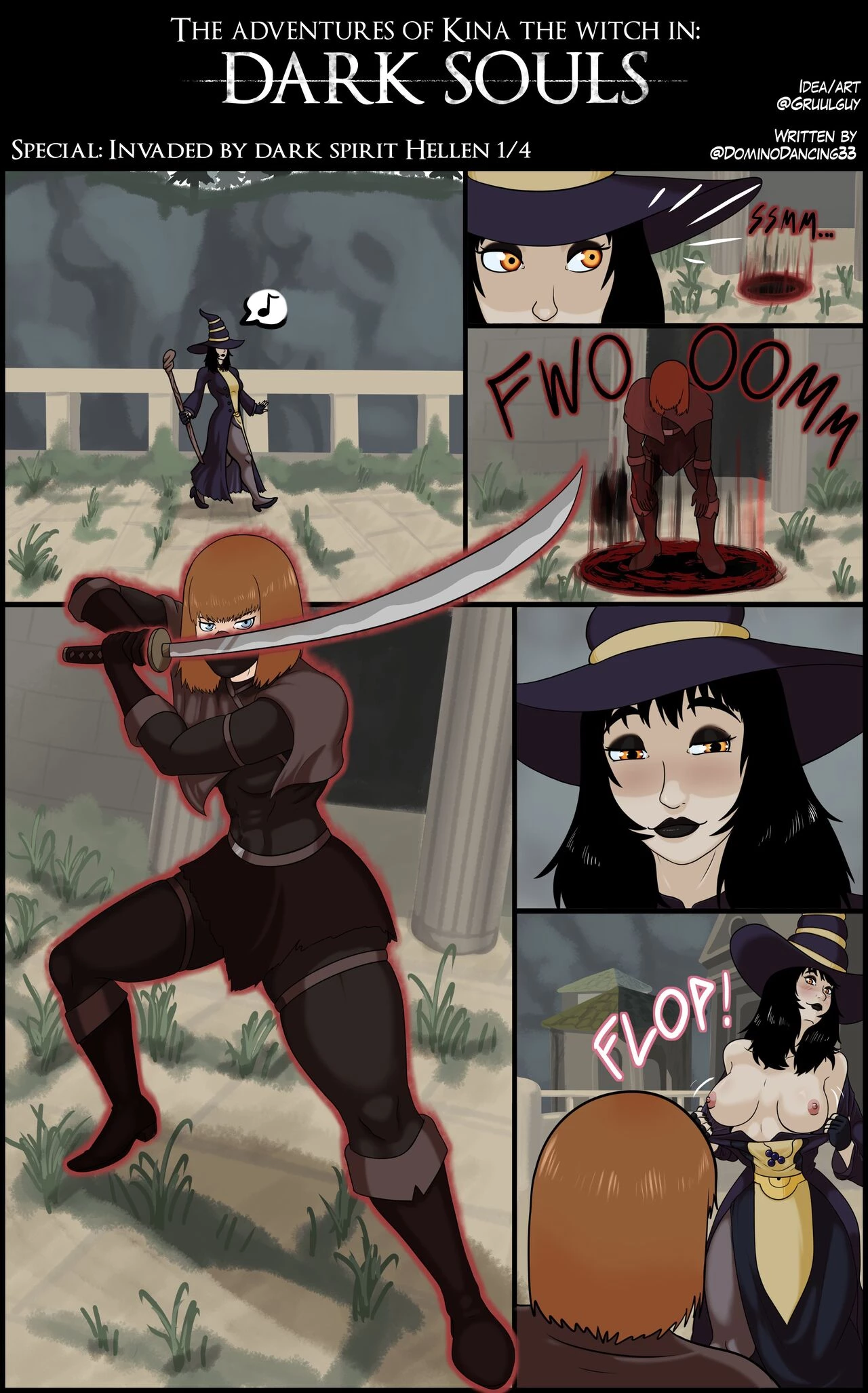 The adventures of Kina the Witch in Dark Souls image number 9