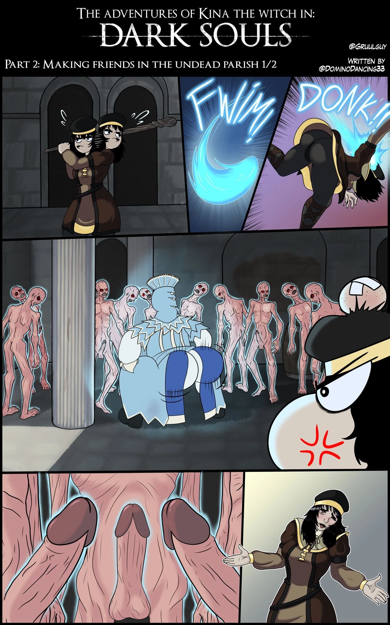 The adventures of Kina the Witch in Dark Souls image number 2