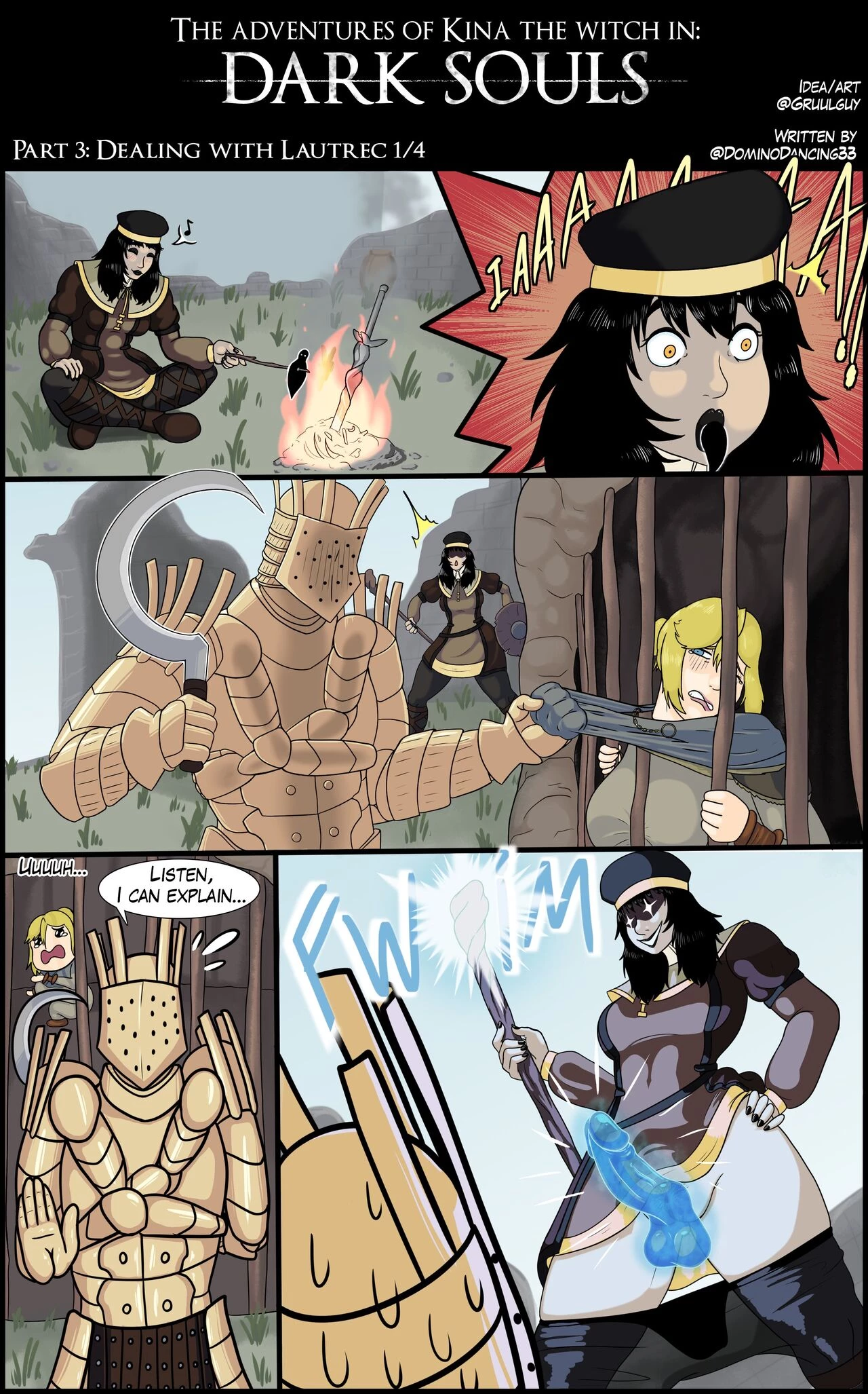 The adventures of Kina the Witch in Dark Souls image number 5