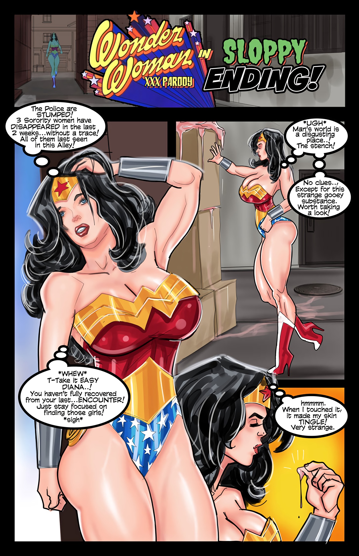 Wonder Woman in Sloppy Ending image number 2