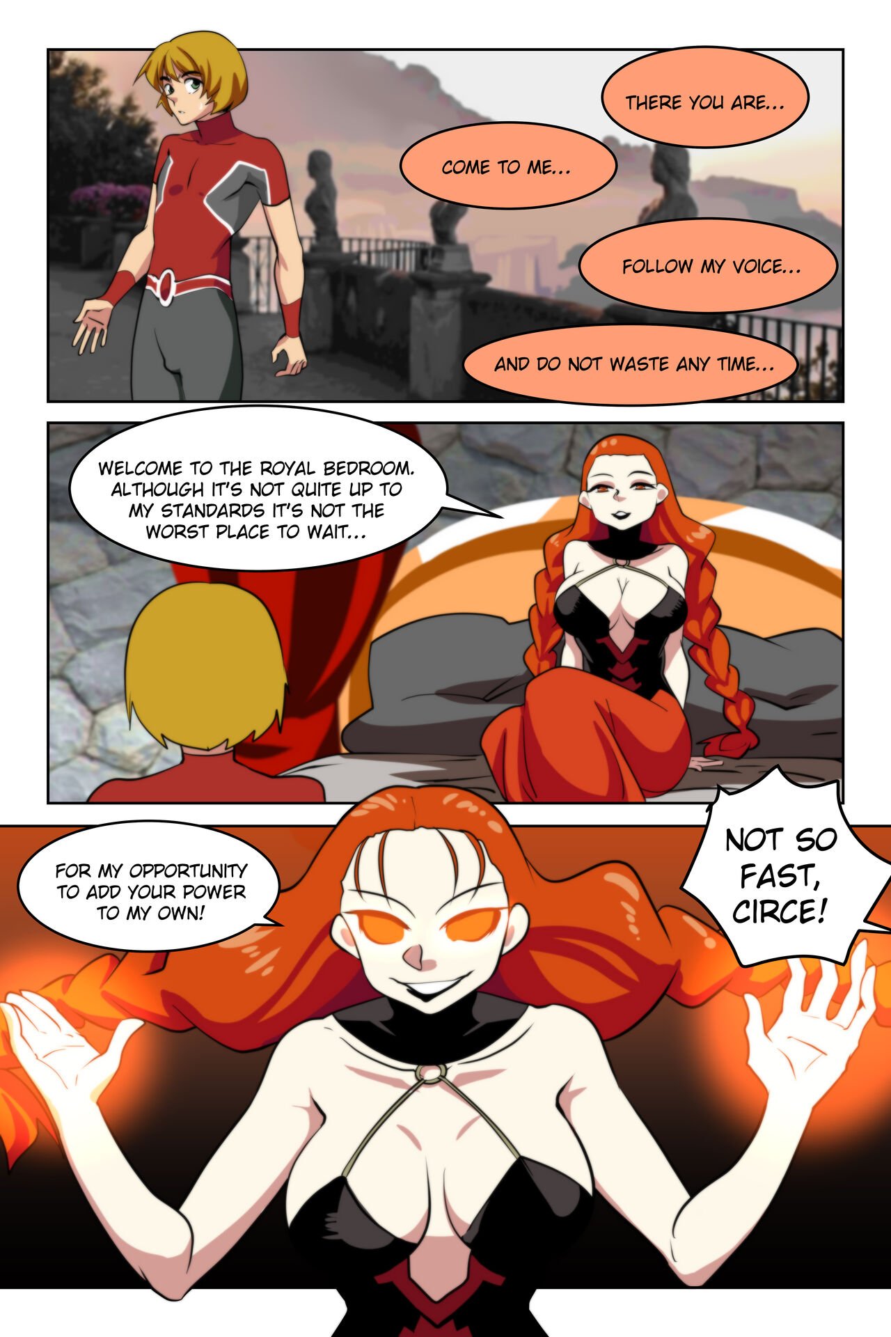 Aya Yanagisawa - Justice Lust porn comic image number 35