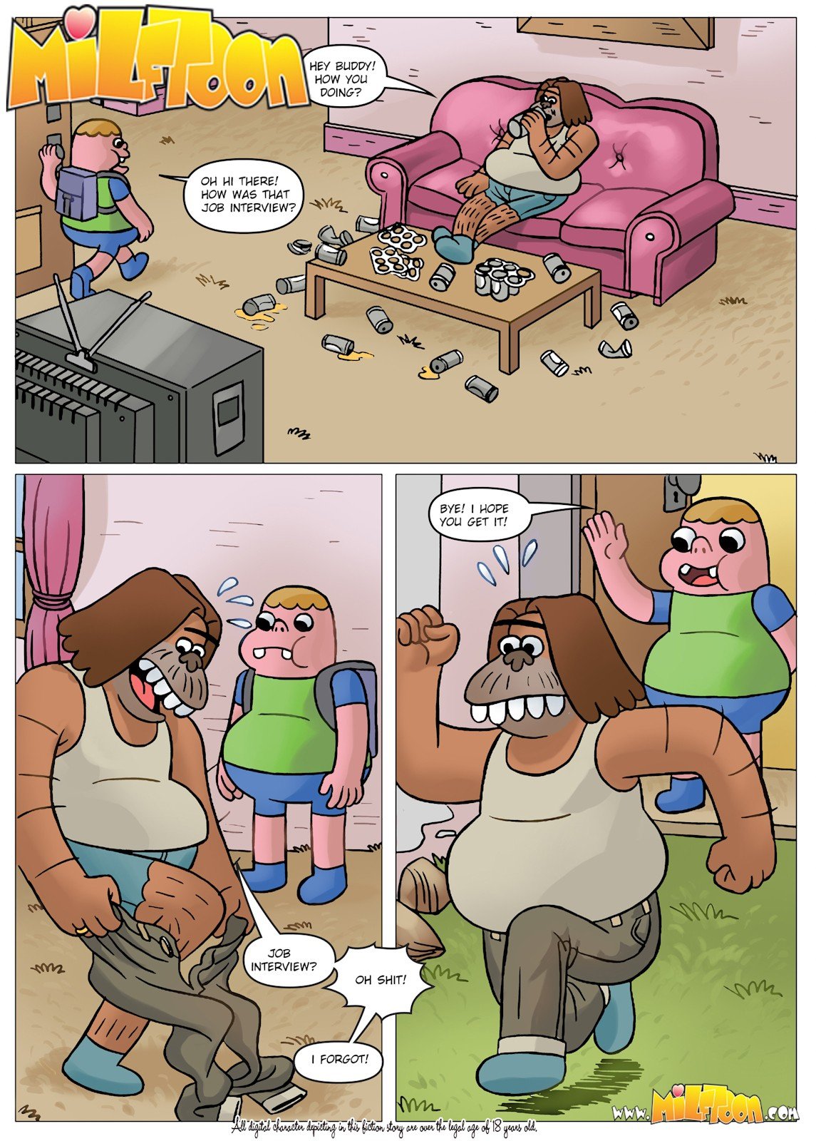 Milftoon - Cadence (Clarence) porn comic