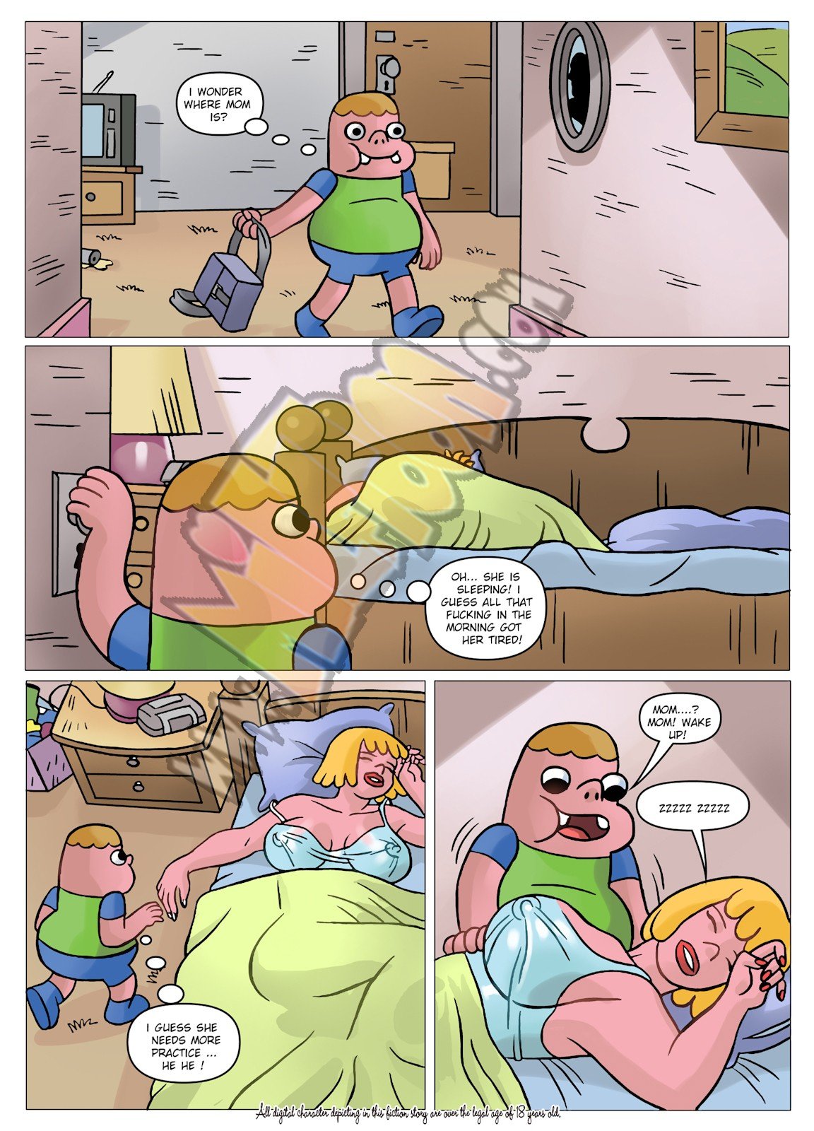 Milftoon - Cadence (Clarence) porn comic image number 1