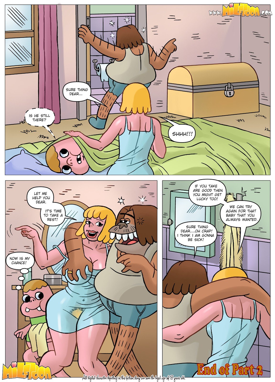 Milftoon - Cadence (Clarence) porn comic image number 6