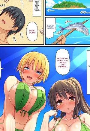 Ichiokumangenjaya - Husband & Wife Roleplay and Flirty Dirty Sex on an Uninhabited Island with Two Busty Married Sisters English
