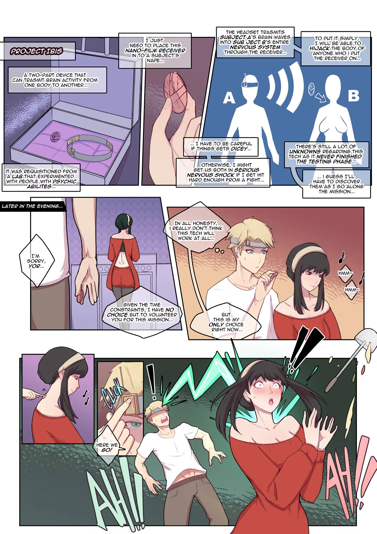 tsfsingularity - Project IBIS (spy x family) porn comic image number 1