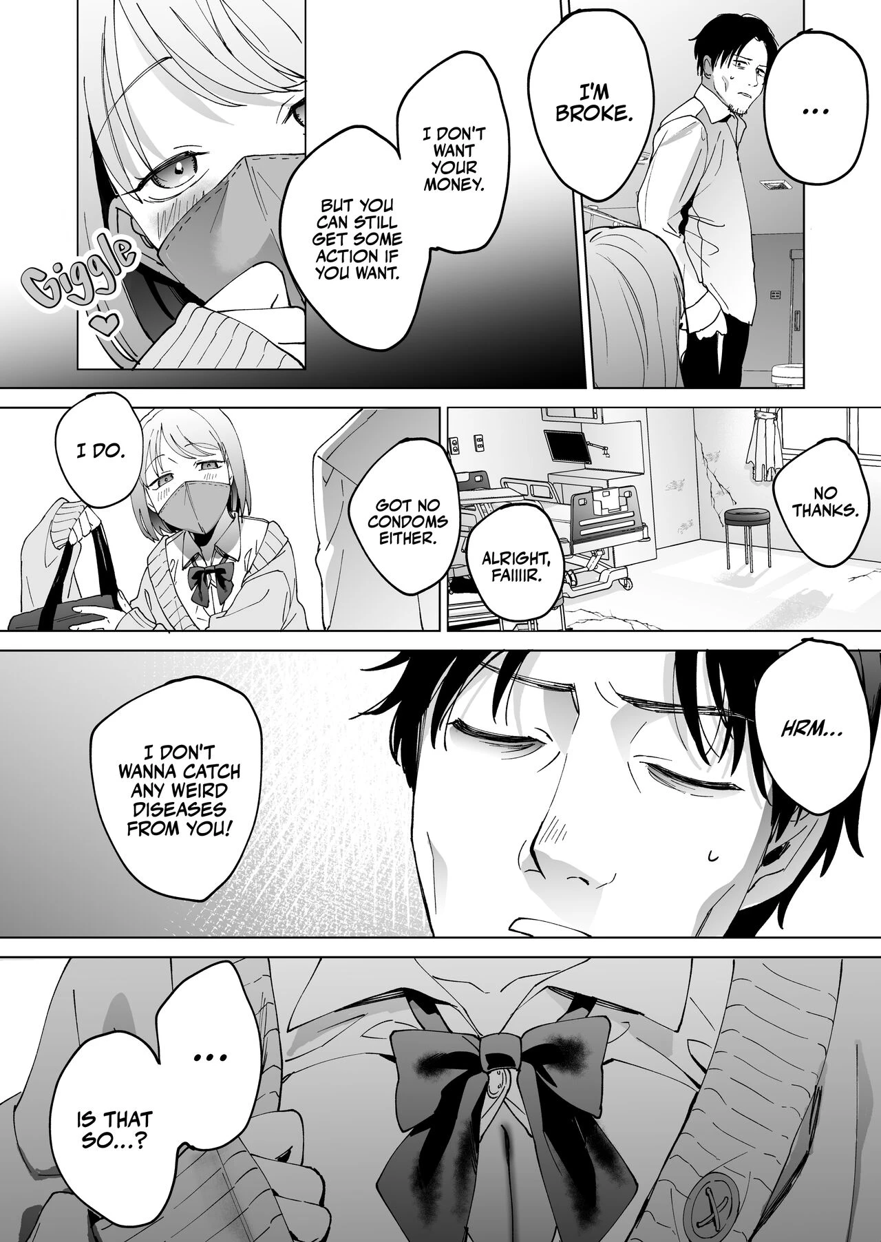 Devoured by a Mysterious High School Girl 5 Seconds before I Bid My Life Farewell  Jinsei Sayonara 5 byou-mae, Nazo-JK ni Kuwareru image number 4