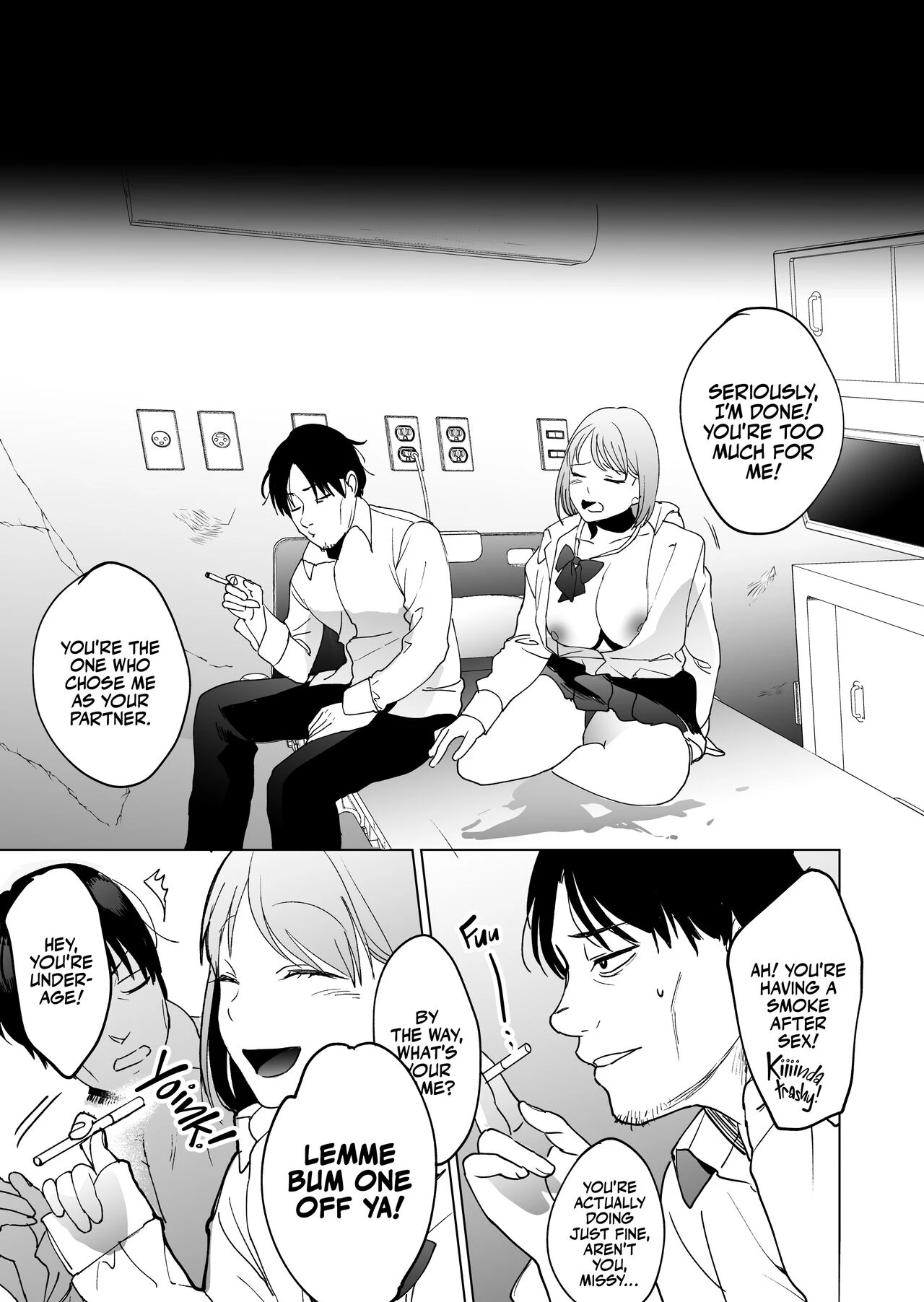 Devoured by a Mysterious High School Girl 5 Seconds before I Bid My Life Farewell  Jinsei Sayonara 5 byou-mae, Nazo-JK ni Kuwareru image number 55