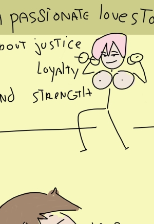 A Passionate Lovestory about Justice, Loyalty and Strength