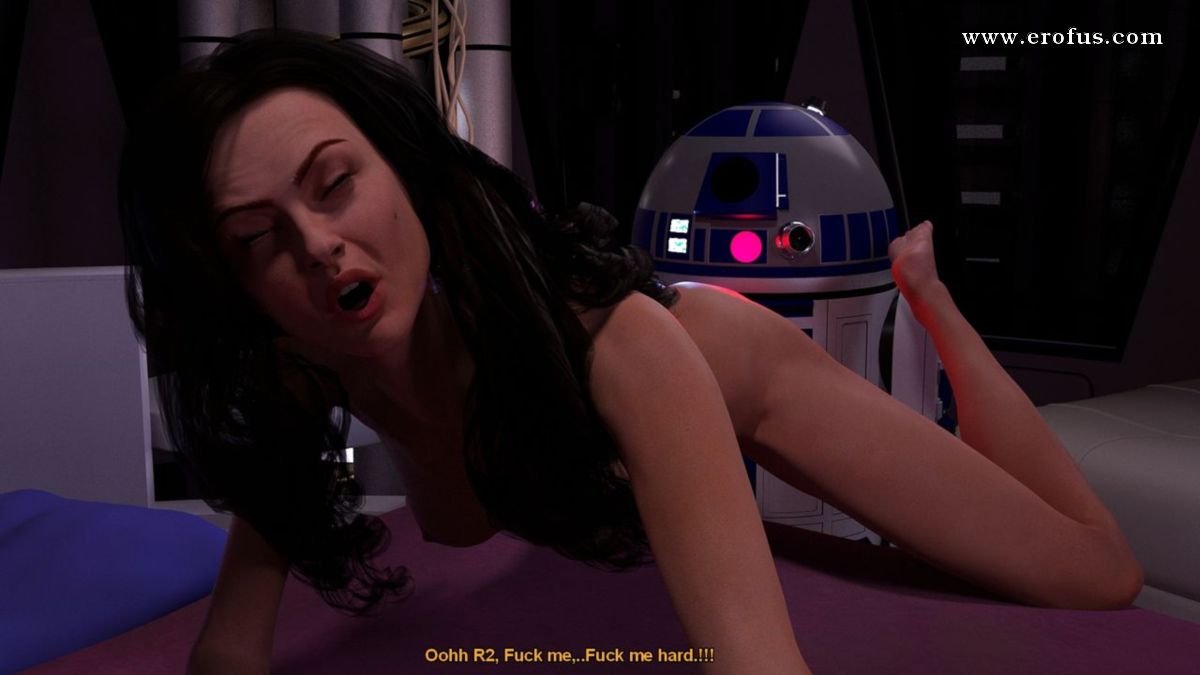 Star Wars---Padme Amidala has sex with R2! image number 33